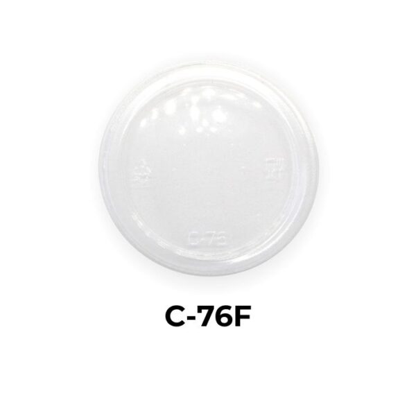 BioPak PLA Lids 76mm - Image 3