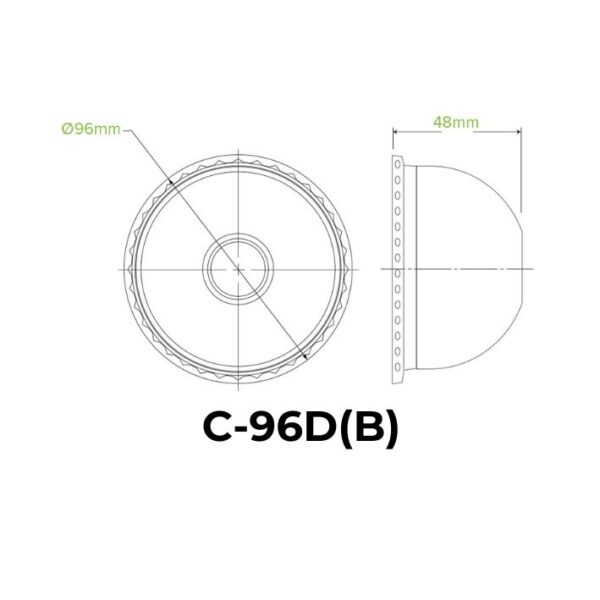 BioPak PLA 96mm lids for 300-700ml Cups - Image 16