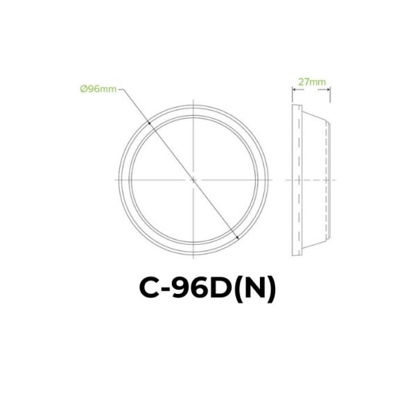 BioPak PLA 96mm lids for 300-700ml Cups - Image 13