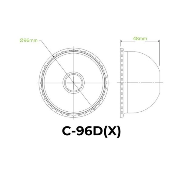 BioPak PLA 96mm lids for 300-700ml Cups - Image 11