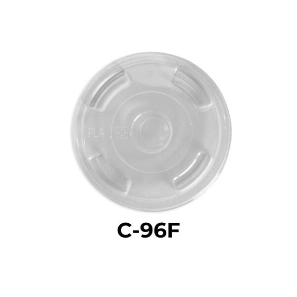 BioPak PLA 96mm lids for 300-700ml Cups - Image 7