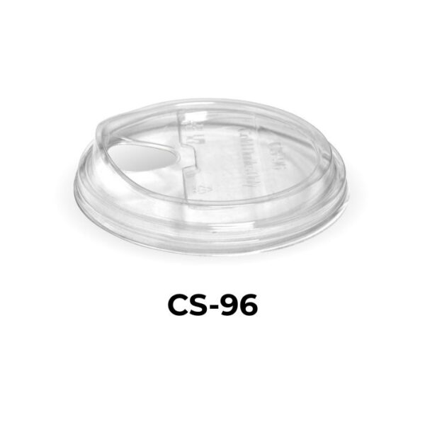 BioPak PLA 96mm lids for 300-700ml Cups - Image 4