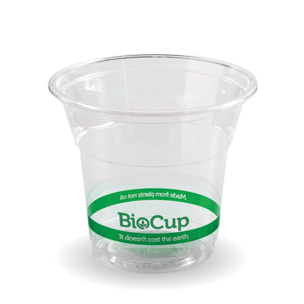 BioPak Cold Clear Bio-Plastic Cups Small - Image 2