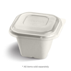 BioPak Square Cane Takeaway Lid