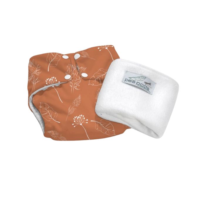 Pea Pods Reusable Washable Cloth Nappies