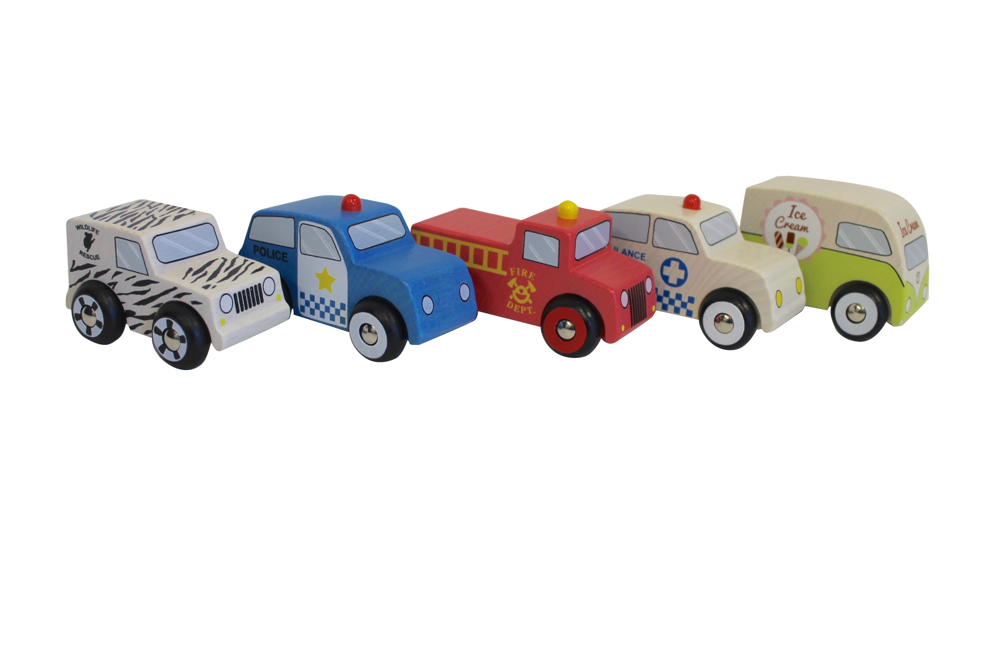 Discoveroo Emergency 5 Car Set