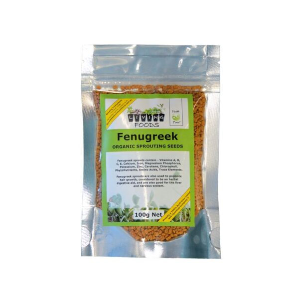 Living Foods Fenugreek Sprouting Seeds