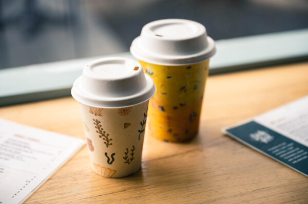 BioPak Coffee Cup Lids - Image 2