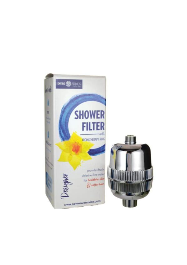 New Wave Shower Filter with Aromatherapy Ring - Image 2