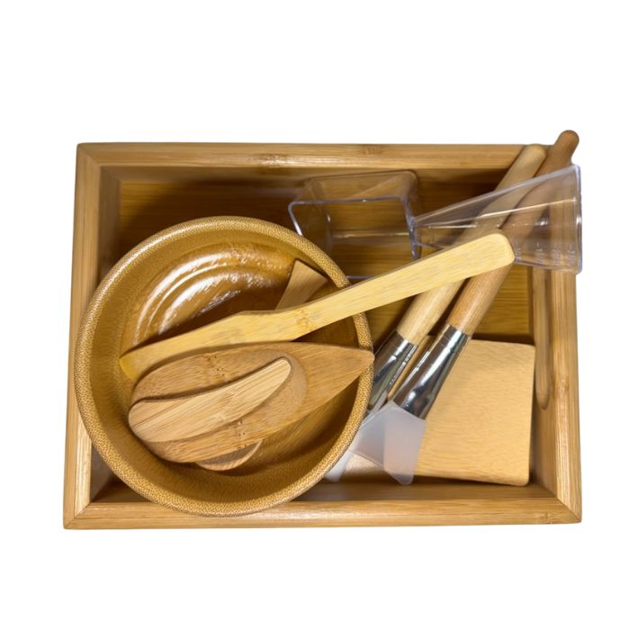 Bamboo Facial Mixing Bowl Set - Image 3