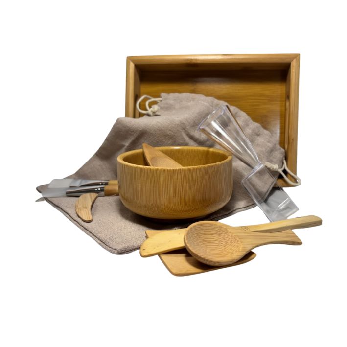 Bamboo Facial Mixing Bowl Set