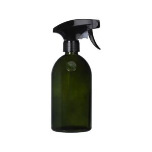 Apothecary Green Glass Spray Bottle