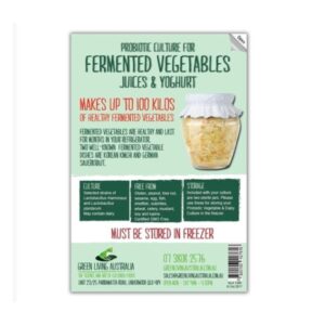 Vegetable Fermentation Culture