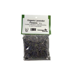 French Organic Lavender Flowers - Dried 80 g
