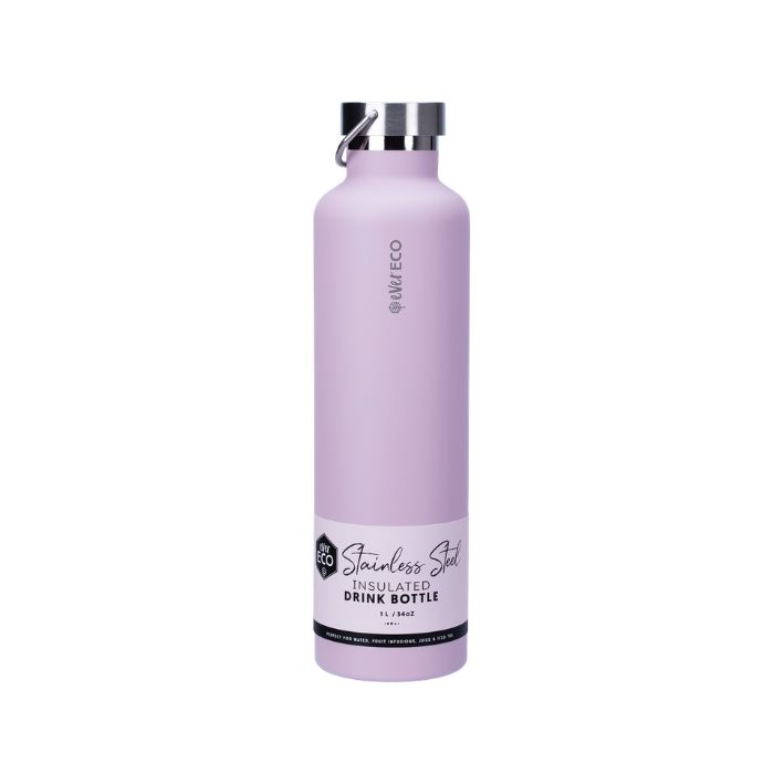 Ever Eco Byron Bay Lillac Stainless Steel Drink Bottle