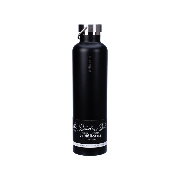 Ever Eco Onyx Stainless Steel Drink Bottle