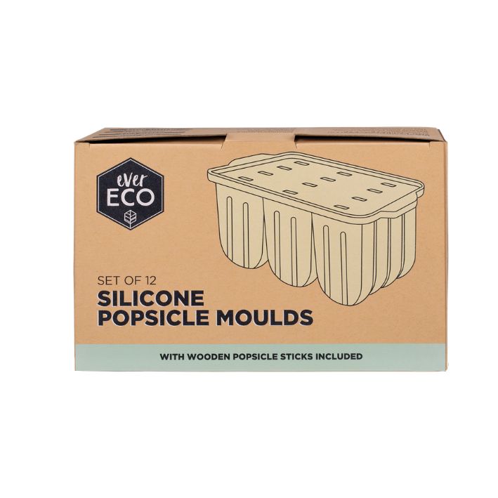 Ever Eco Silicone Popsicle Tray of 12 - Image 2