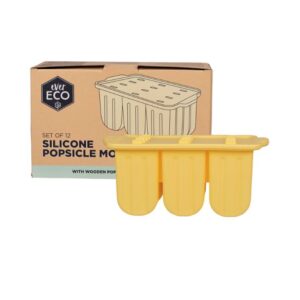 Ever Eco Silicone Popsicle Tray of 12